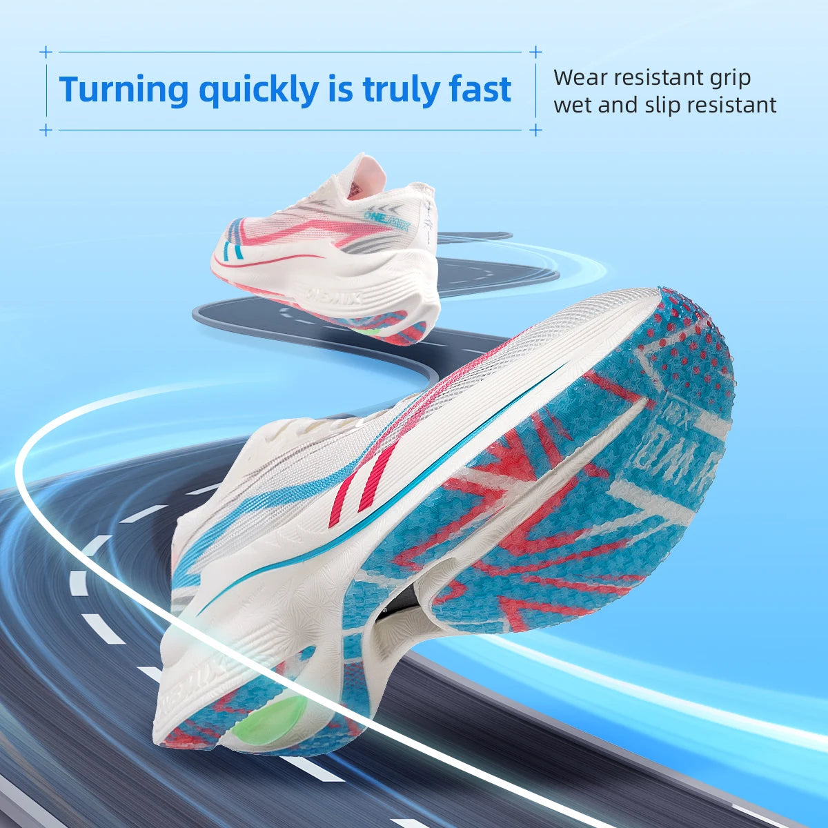 Carbon Plate Marathon Running Shoes – Pro, Ultralight Bounce, Stable Support