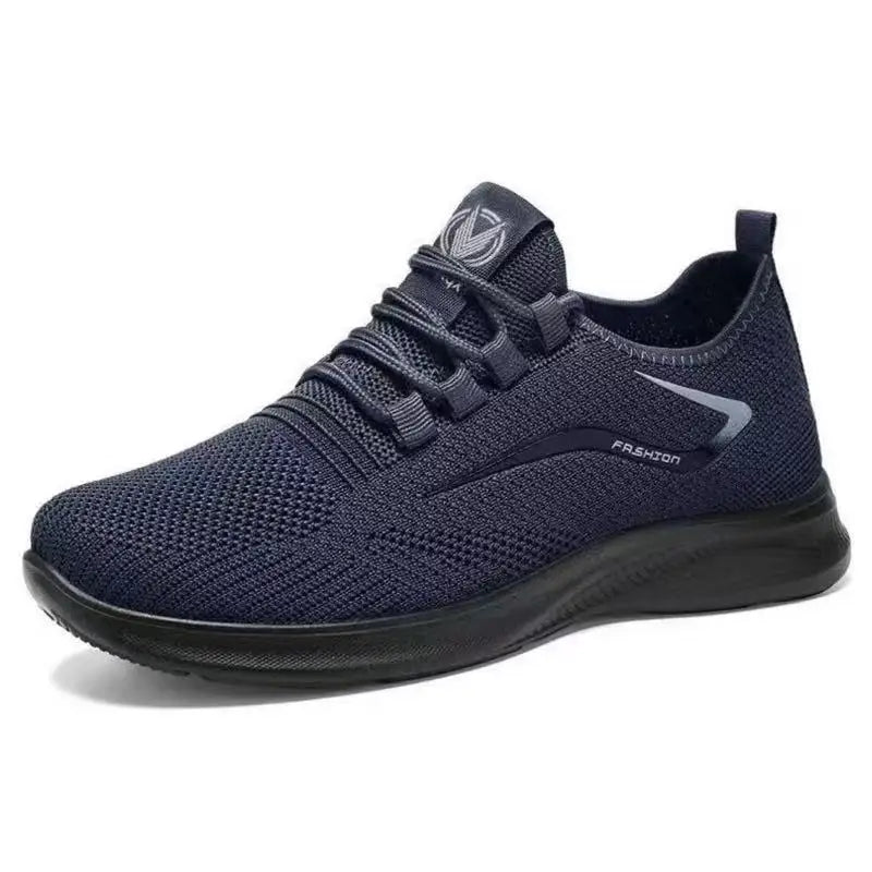 Men’s Breathable Mesh Casual Sneakers – Non-Slip Summer Shoes