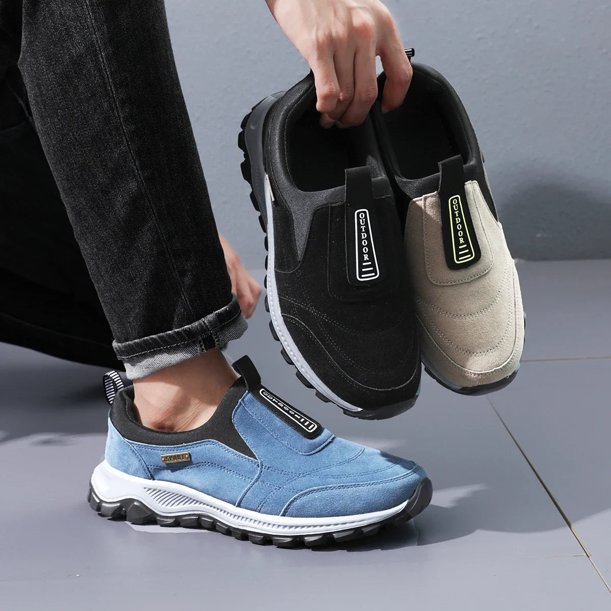 Men’s Outdoor Trainers – Soft, Comfortable All‑Day Wear
