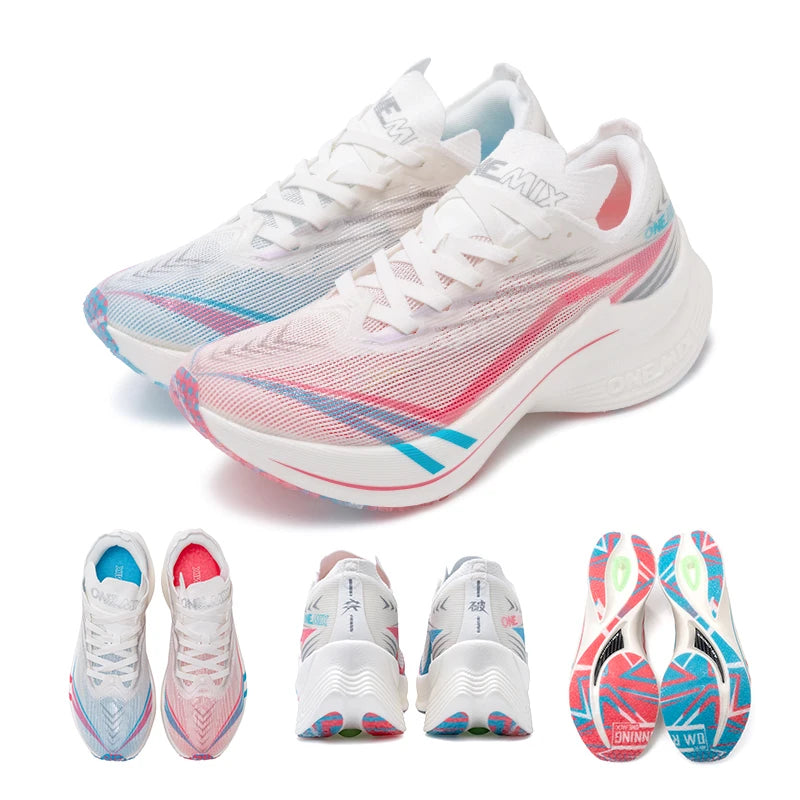 Carbon Plate Marathon Running Shoes – Pro, Ultralight Bounce, Stable Support