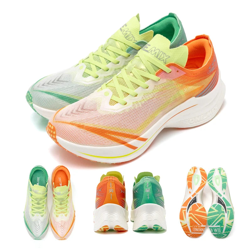 Carbon Plate Marathon Running Shoes – Pro, Ultralight Bounce, Stable Support